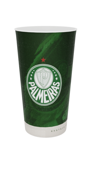 Copo Palmeiras Gustavo Gomez 400 Jogos Oficial 550 ML