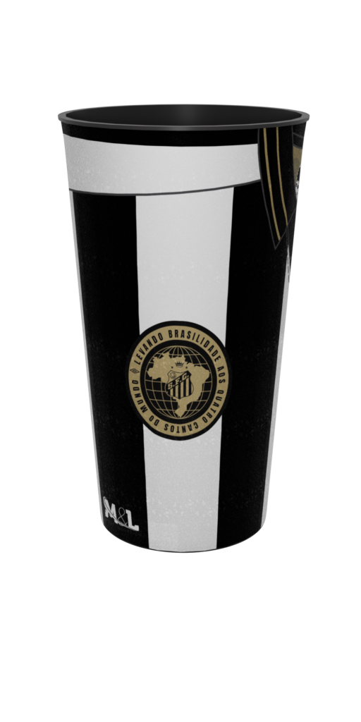 Copo Santos Camisa 2 2026 Oficial 550 ML - Imagem 3