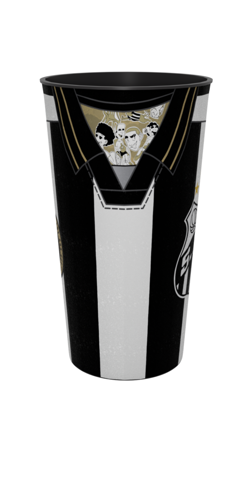 Copo Santos Camisa 2 2026 Oficial 550 ML - Imagem 2