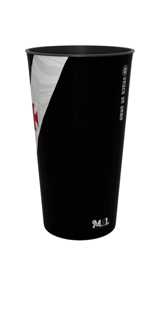 Copo Vasco Camisa 2 2026 Oficial 550 ML - Imagem 2